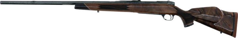 WEATHERBY MARK V DELUXE 378 - WBY MAG 28" W/BRAKE BLU/WALNUT - Image 2