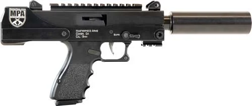 MPA DEFENDER 9MM SIDE-COCKER - 4.5" THREADED BLACK 17RD