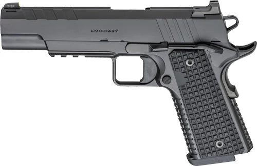 SPRINGFIELD 1911 EMISSARY - 9MM 5" 8RD BLACK G-10