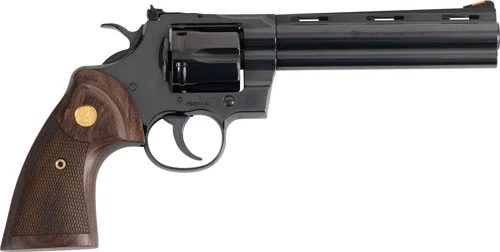 COLT PYTHON 357MAG 6" - BLUED WALNUT W/GOLD MEDALLION - Image 2