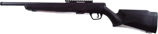 SAVAGE B17FV-SR 17HMR 16.25" - HEAVY BBL THREADED BLACK SYN - Image 2