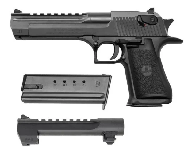 DESERT EAGLE .50AE MARK XIX 6" W/44 MAG BRL MADE IN ISRAEL