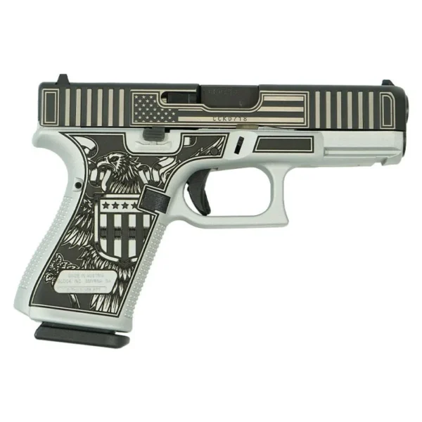 Glock G19 Gen 5 Custom Trump "Take America Back" Handgun 9mm Luger 15rd Magazines (3) 4.02" Barrel Austria
